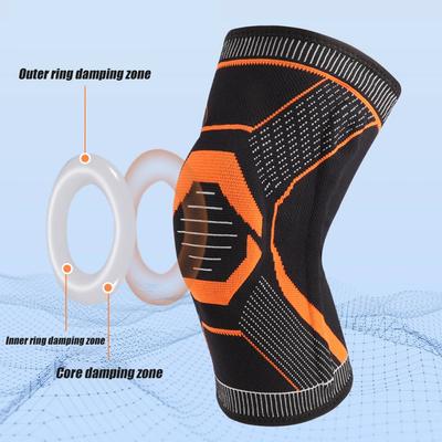 1PC Sport Knee Brace Support Pad For Pain Relief Compression Sleeve Running Basketball Volleyball