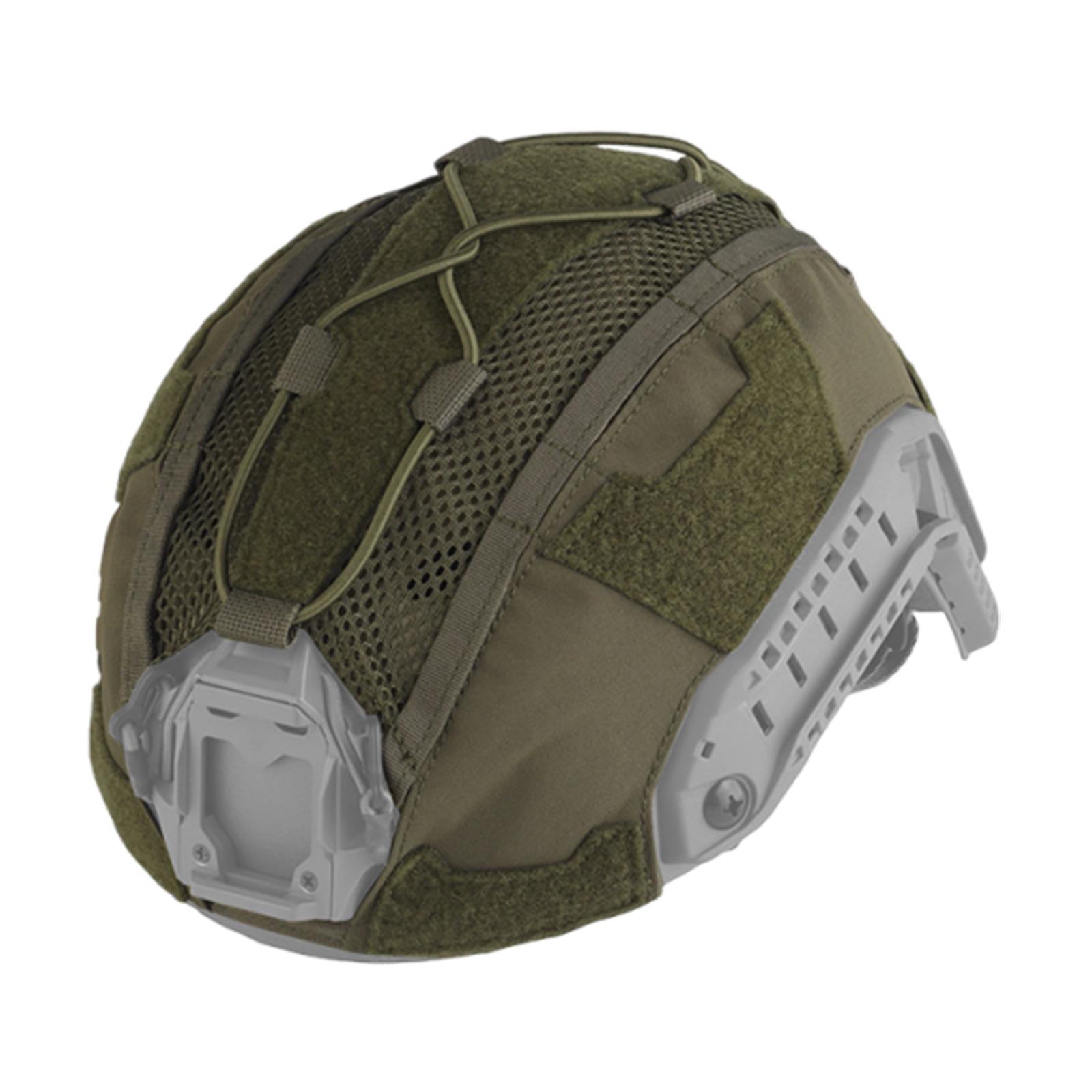 

For WOSPORT FAST SF Fixation Helmets Cloth with Elastic Fixed Cord Tactic Helmets Cover Breathable for GEN4 Outdoor Airsoft Gear армия зеленый