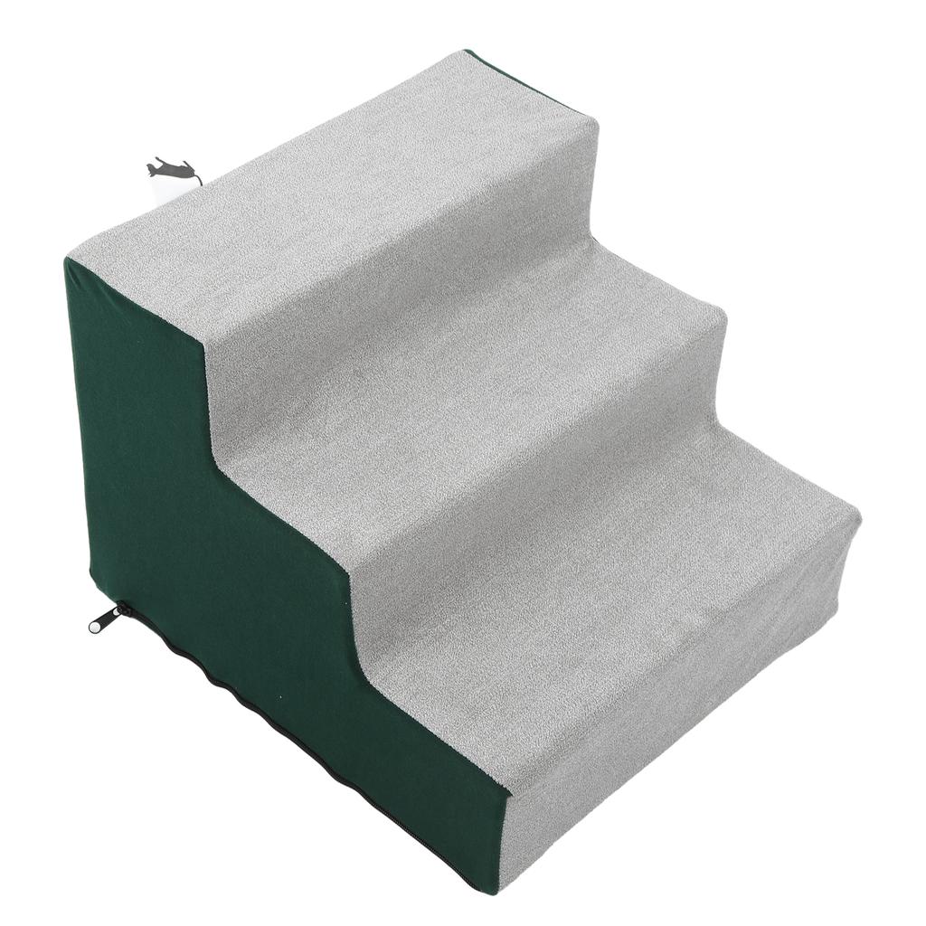 Gradini per Animali Domestici Morbidi Peluche Fodera Rimovibile Scale Portatili per Animali Domestici per Cani Piccoli Gatti Animali Domestici