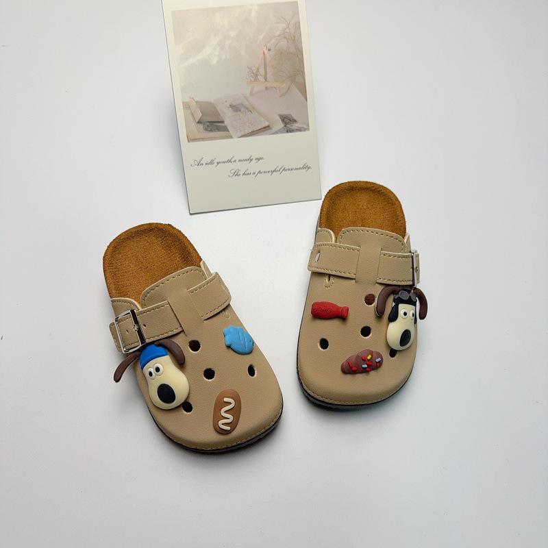 Birkenstock Kinder geschlossene Zehenpartie weiche Sohle Outdoor Crocs: Bequeme rutschfeste, verschleißfeste Halbschuhe