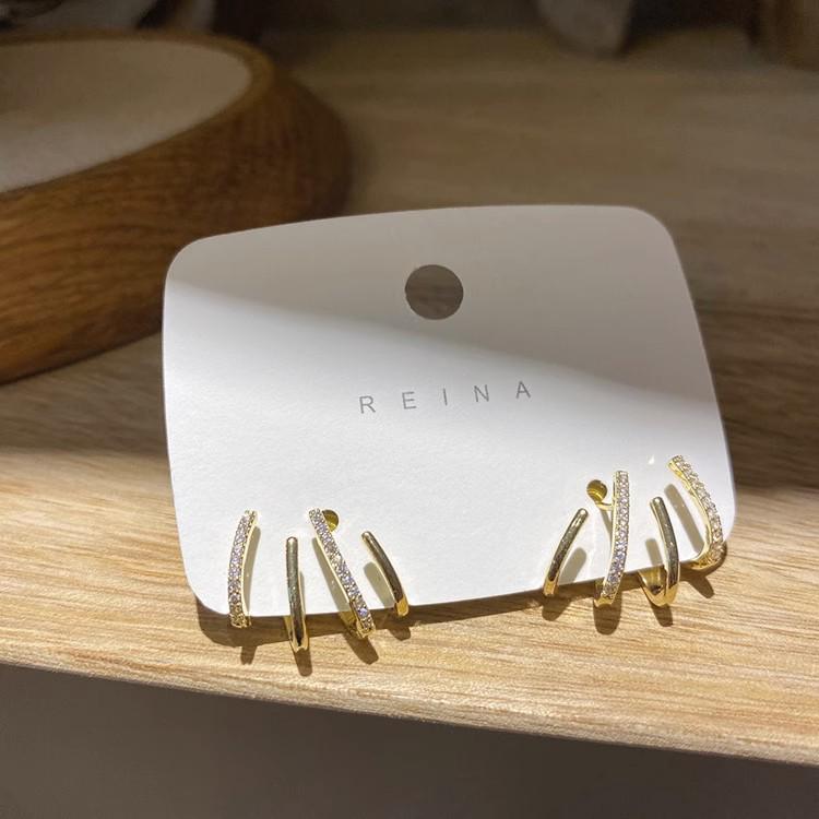 Luxury Autumn/Winter 2024 Stylish Earrings: Unique High-End Studs for Women