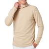 TaylorMade Lined Long Sleeve Hoodie, Beige, Size O, Men's, 24FW UN358