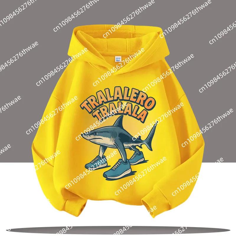 Tung Tungtung Sahur Ležérní Top s dlouhým rukávem Chlapecké oblečení Italský brainrot Dětská mikina Vtipná kreslená grafika Tenké mikiny