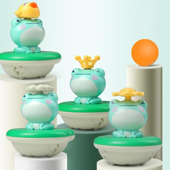 Frog Water Spray Toy for Kids Outdoor Water Play Pump with 4