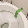 Upevňovací příslušenství pro vyrovnání sedátka WC, Klipový stabilizátor sedátka do koupelny, Jednodílná 3D tištěná instalace bez vrtání, Zacvakávací upevnění, Hluk kývajícího se sedátka WC