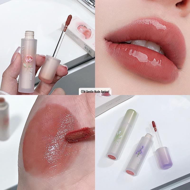 

MANSLY Hydrating Mirror Lip Gloss: Youthful, Plump, Moisturizing, Perfect for Students and Parties. 2.1g