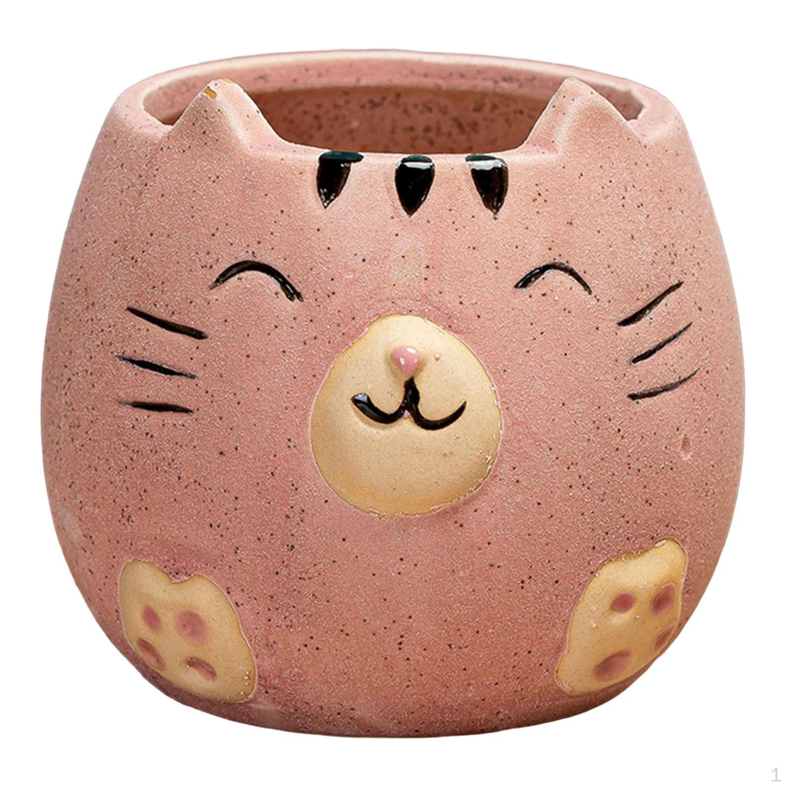 

, Pots with Drainage Hole for Desktop Decoration Ornaments розовый