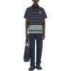 Burberry Striped Cotton Polo Shirt 81105951