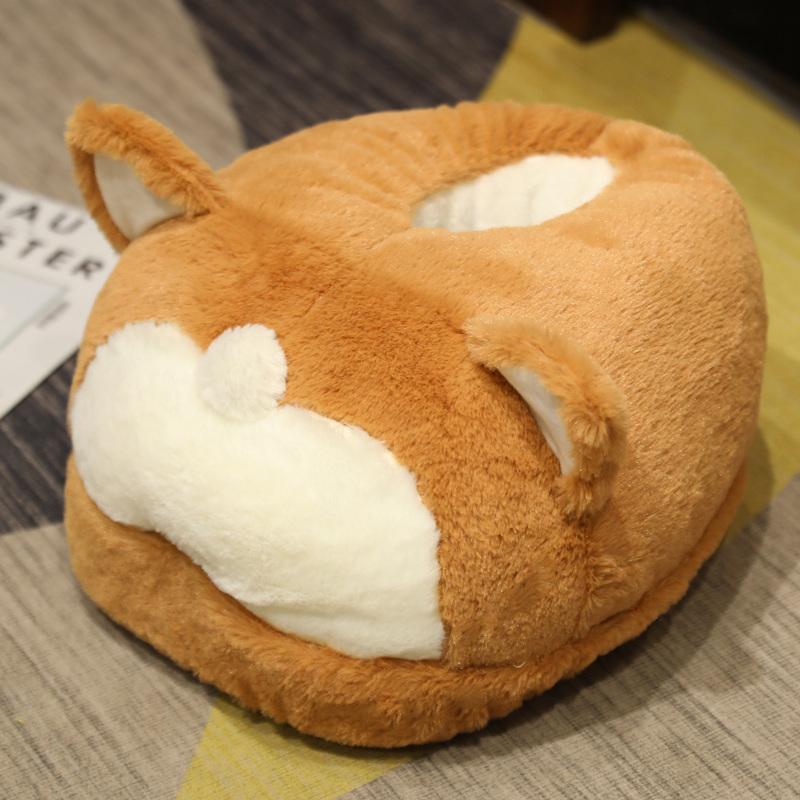 

Плюшевая игрушка, мягкая игрушка, подушка-единорог, зимняя грелка для рук, утка, корги, хомяк, грелка для ног 40cm