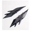 2PCS Auto Headlight Eyebrow Universal Car Lamp Cover Sticker Self-Adhesive Stripe Decal Decoration for Cars Bodys