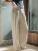 Memua Elbor Pintuck Wide Slacks