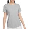 Nike T Shirts Women's Gray Crew Neck Moderate FJ7129-063