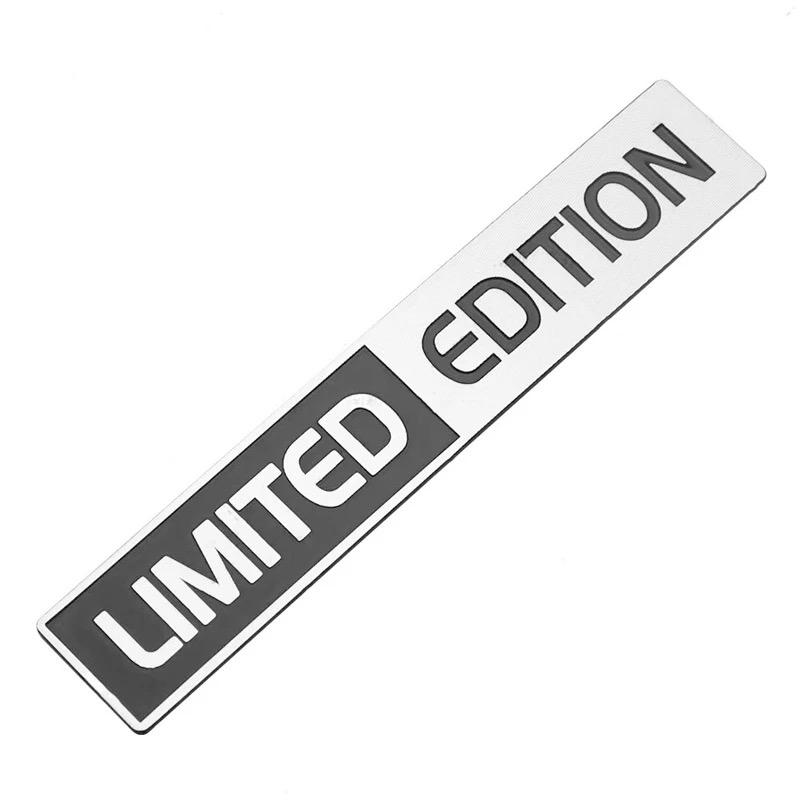 Emblemi Metallo 3D Edizione Limitata Decalcomanie Adesivi Emblemi Sportivi Auto da Corsa per Auto Moto Portabagagli Posteriore Parafango Laterale