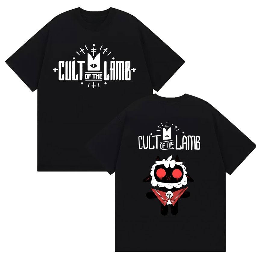 2026 New Game Cult of The Lamb Fans Gift T Shirt Unisexs Cosplay Clothing Tshirt Unisexs Clothing Retro Cotton Tshirt Summer S