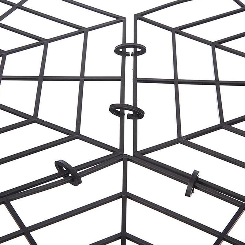 10/20Pcs Pond Fish Guard Floating Net Protectors Mesh Plastic Protective Cover Uv-Resistant Pond Fish Guard Floating Net