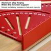 Aluminum Alloy Angle Ruler Clear Scales Multi Angle Tool Precise Aluminum Triangle Ruler  Measuring