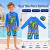 Boys' Quick-Drying Two-Piece Summer Swimsuit 2026 Trendy Swimwear