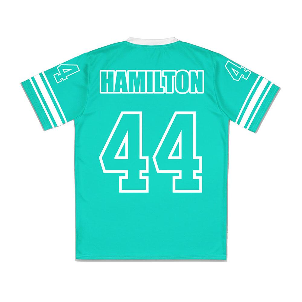 Nummer 44 Lewis Hamilton Trikot Rennfahrer Nr. 44 Design Grafik 3D Druck Merch T-Shirts Sommer V-Ausschnitt Unisex T-Shirt Herren Shirt