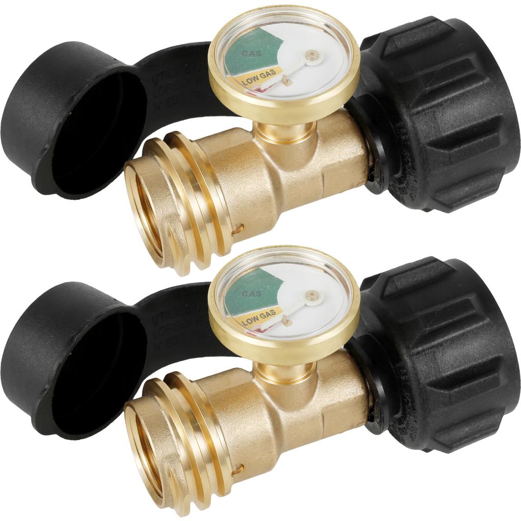 Wskaźnik poziomu gazu propanowego Wskaźnik poziomu gazu w zbiorniku propanu Adapter do połączeń typu Qcc1/1 do butli gazowych do kuchenki kempingowej