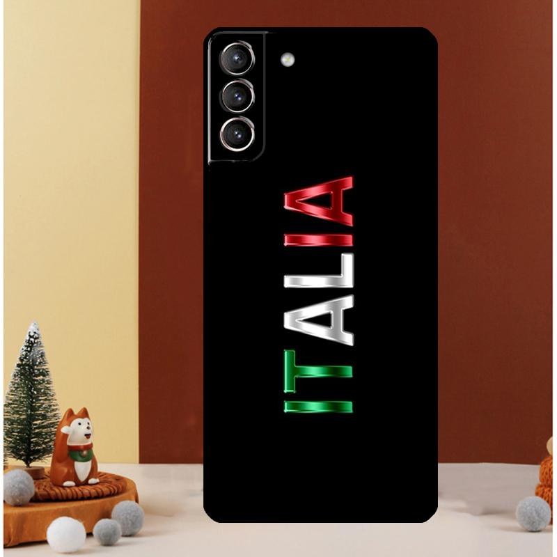 Italy Flag Vintage Italian Case For Samsung Galaxy S23 S24 Ultra S8 S9 S10 S22 Plus Note 10 20 Ultra S20 S21 FE Cover