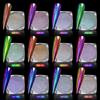 Candy Colored Magic Mirror Powder For Nails Chameleon Glitter High-Light Iridescent Diamond Holographic Rainbow Eyeshadow Dust
