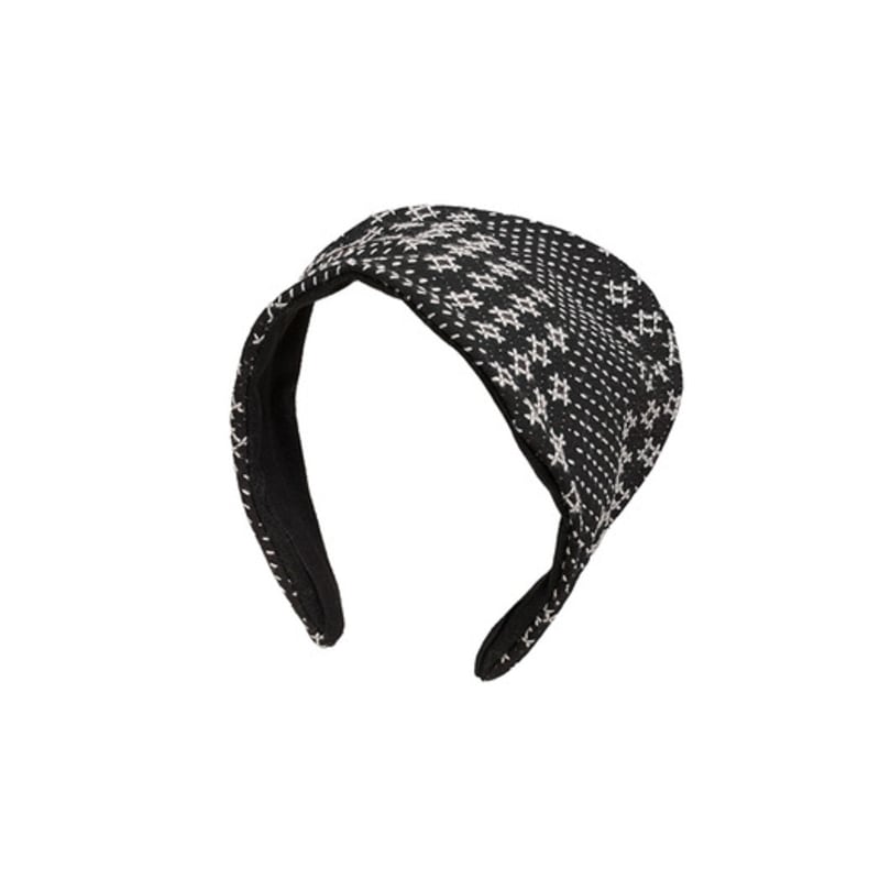 Brown Hat Folding Fascinator - Noir