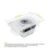 2pcs Car LED Door Projector Welcome Lamp Is Suitable For BMW 1 Series, 3 Series and 8 Series F40 G20 G21 X7 G07 Z4 G29 Lighting.