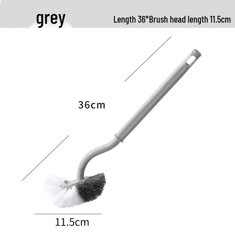LIEI Punch-Free Wall-Mounted Soft-Bristle Toilet Brush