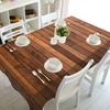 Wooden Texture Printing Rectangular Tablecloths For Table Wedding Decoration Waterproof Coffee Table Cover Anti -Stain Tablecloth