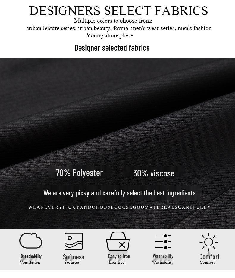 Dreiteiliger Anzug im koreanischen Stil für Herren, Slim Fit - Business-, Freizeit-, Hochzeits- oder Arbeitskleidung für Trauzeugen.