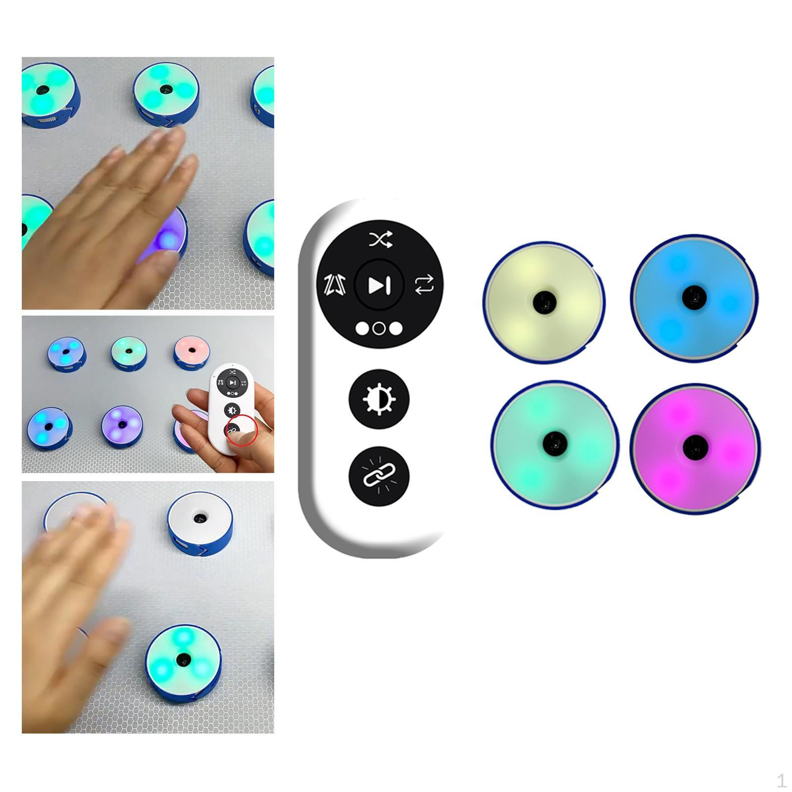 

4 светодиодных индикатора для тренировки реакции, тренажёр скорости и ловкости, с дистанционным управлением