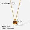 Designer Fine Pendant Necklaces Waterproof Hypoallernic Stainless Steel Pendants Necklace Jewelry for Women