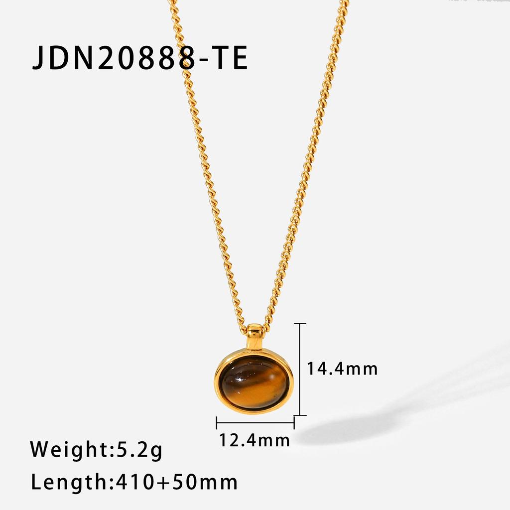 Designer Fine Pendant Necklaces Waterproof Hypoallernic Stainless Steel Pendants Necklace Jewelry for Women