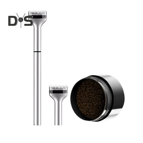 

Штамп для нижних ресниц Набор штампов для ресниц 2-в-1 Водонепроницаемая подводка для глаз с защитой от пота Инструмент для быстрого макияжа глаз Стойкий штамп для нижних ресниц для начинающих коричневый