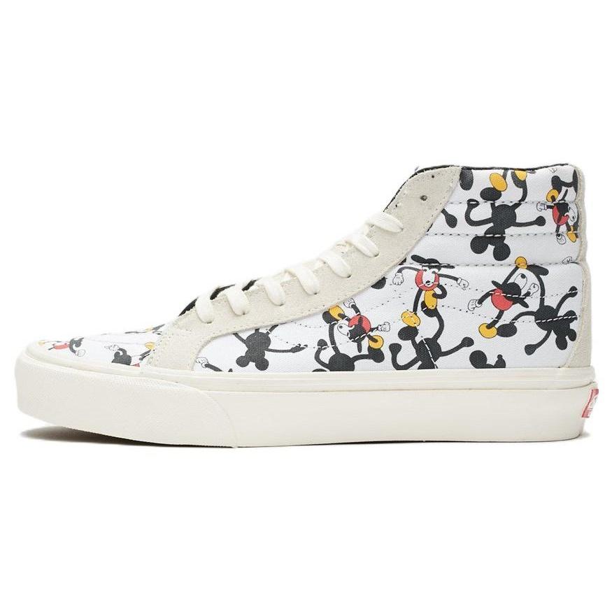 Vans SK8-Hi Disney x Geoff McFetridge White Men s VA38FYRNQ EU 44