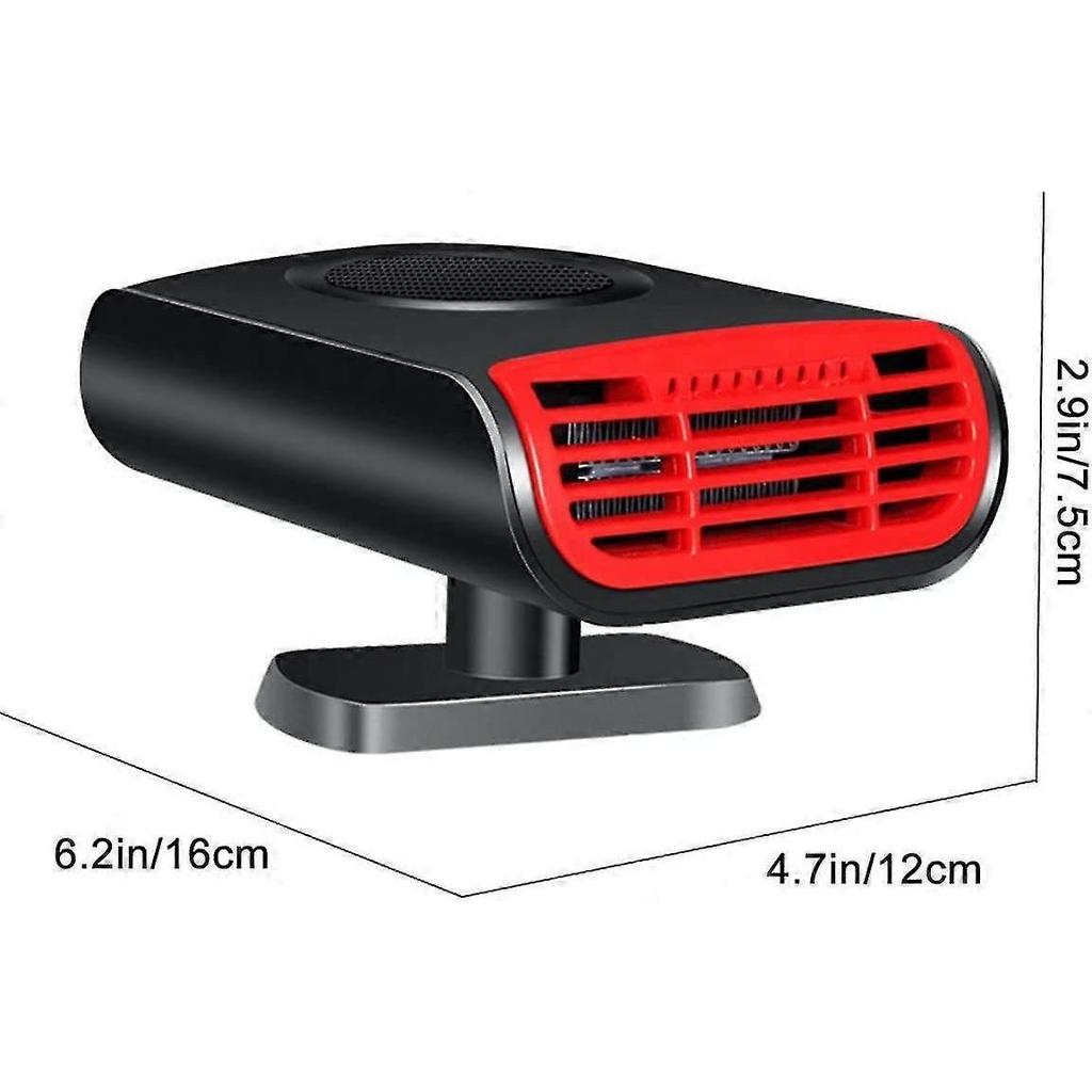 12v Car Heater - 2 In 1 Auto Heater/aromatherapy Purification Car Windscreen Demister Heater