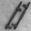 2pcs Motorcycle Spring Compressor Strut Spring Compressor Kit Manual Removal Puller Tool For Motorbike Front Strut Replacement