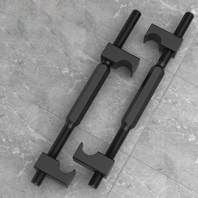 2pcs Motorcycle Spring Compressor Strut Spring Compressor Kit Manual Removal Puller Tool For Motorbike Front Strut Replacement