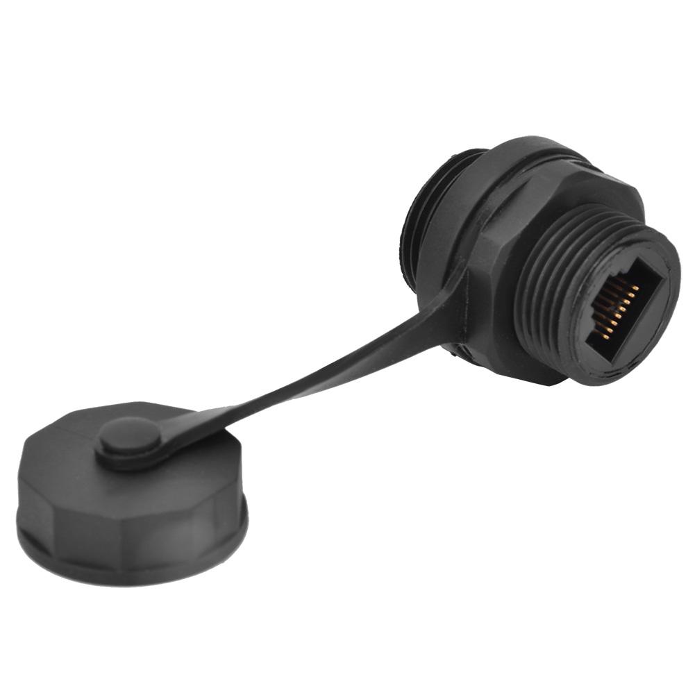 

IP67 Водонепроникний Роз єм RJ45 Female Розетка-роз єм для мережевого кабелю CAT5 6 Type 1