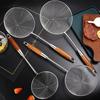 Skimmer Scoop Heat-resistant Ergonomic Design Stainless Steel Portable Cooking Strainer Spoon Household Supplies