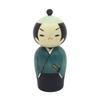 Usaburo Kokeshi Samurai handgefertigte Kokeshi Japanisches Geschenk als Glücksbringer (Japanischer Herstellung, Puppe) - Souvenir, Übersee,
