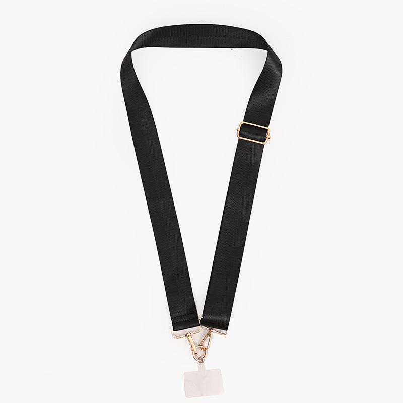 Hot-selling 3.8CM Solid Color Bag Strap Shoulder Strap Messenger Women's Bag Fashion Printed Wide Strap Bag Parts Accessories