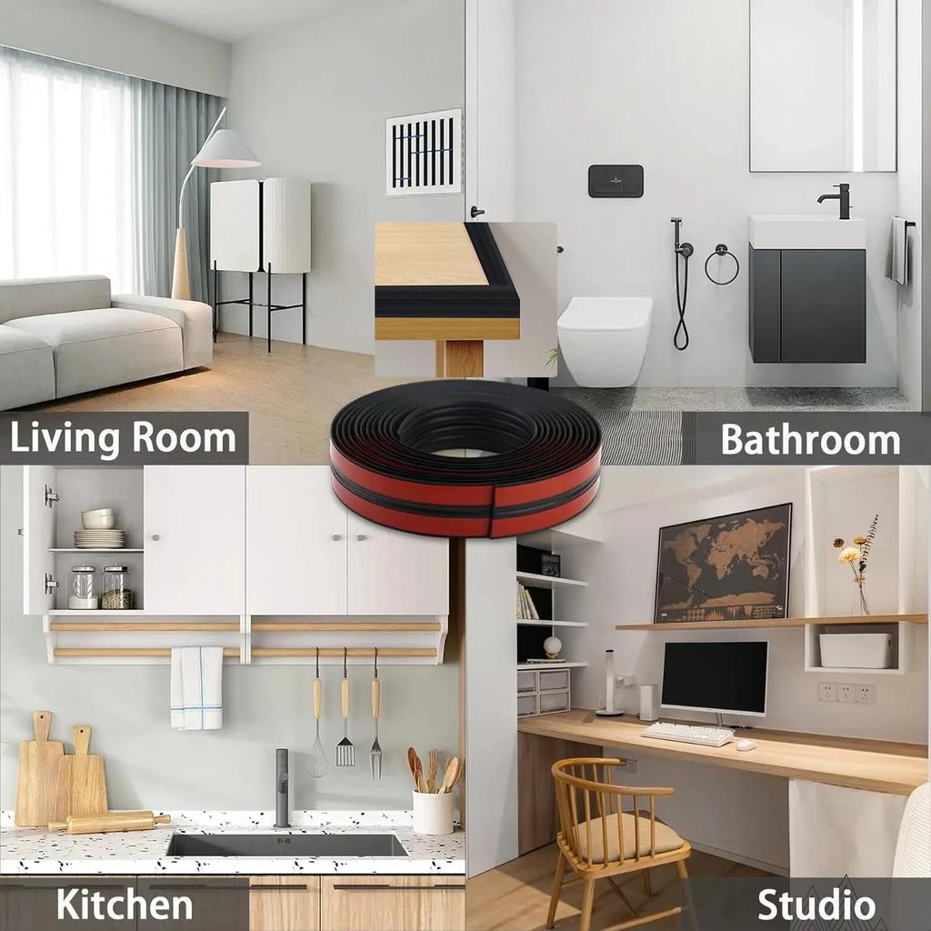 1PC 39.37/78.74inch Stick Wall Edge Protector, Inside & Outside Corner Guards, Self-Adhesive Molding Trim for Table, Door Frame