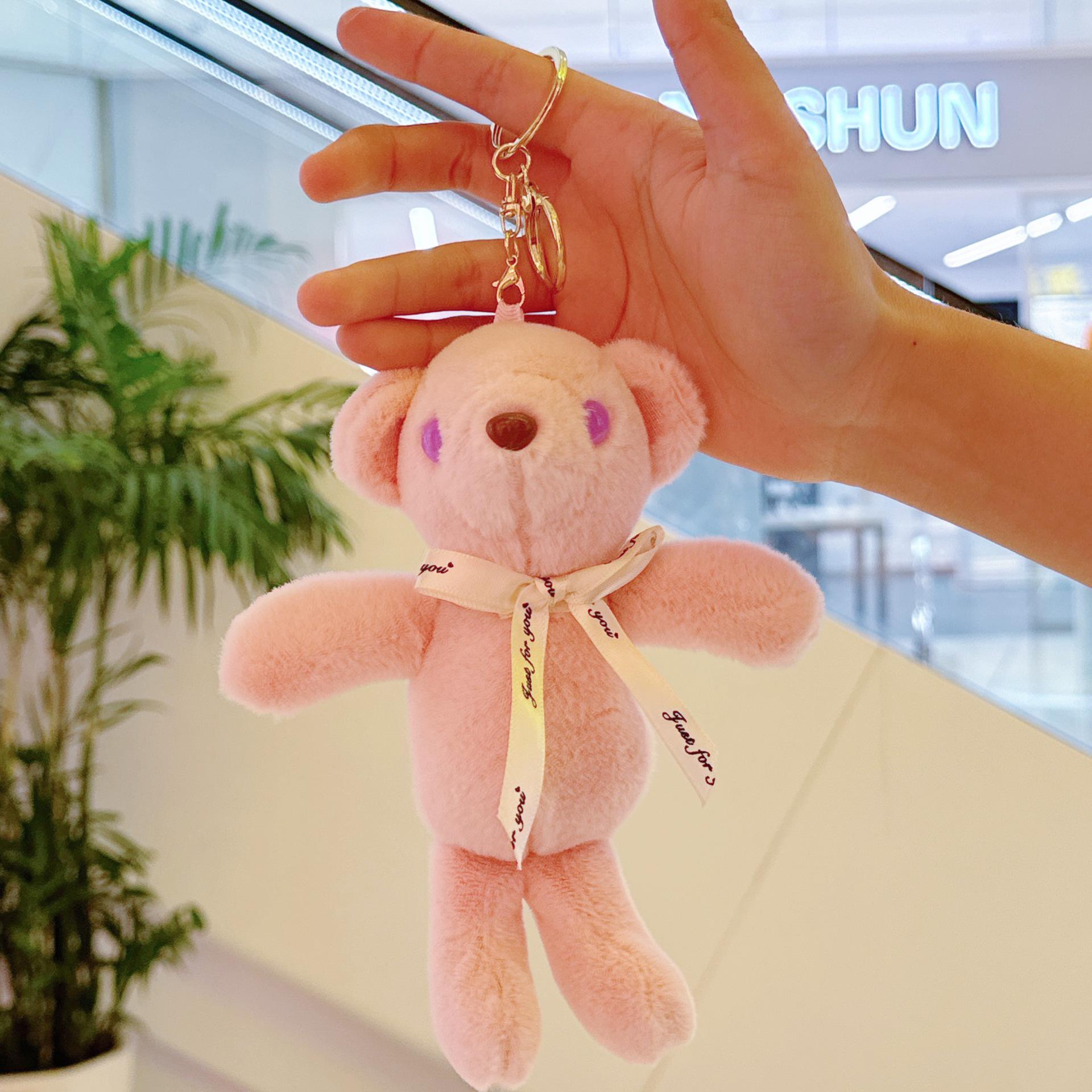 

Плюшевый брелок-подвеска для сумки в виде плюшевого мишки - Маленькая кукла-мишка 18cm Tall