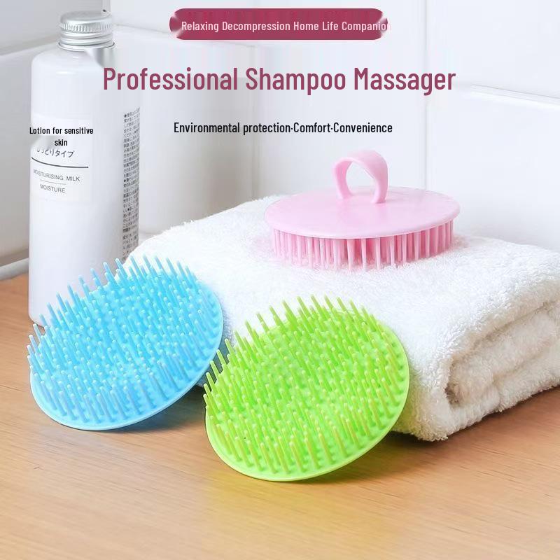 

Масажер для шкіри голови та шампунева щітка