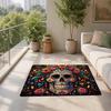 Non-Slip Skull Carpet Anti-fouling Home Decor Carpet High Quality Area Rug  Living Rooms