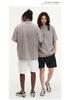 Hong Kong Style Retro Cotton Short Sleeve T-Shirt: Artistic & Trendy