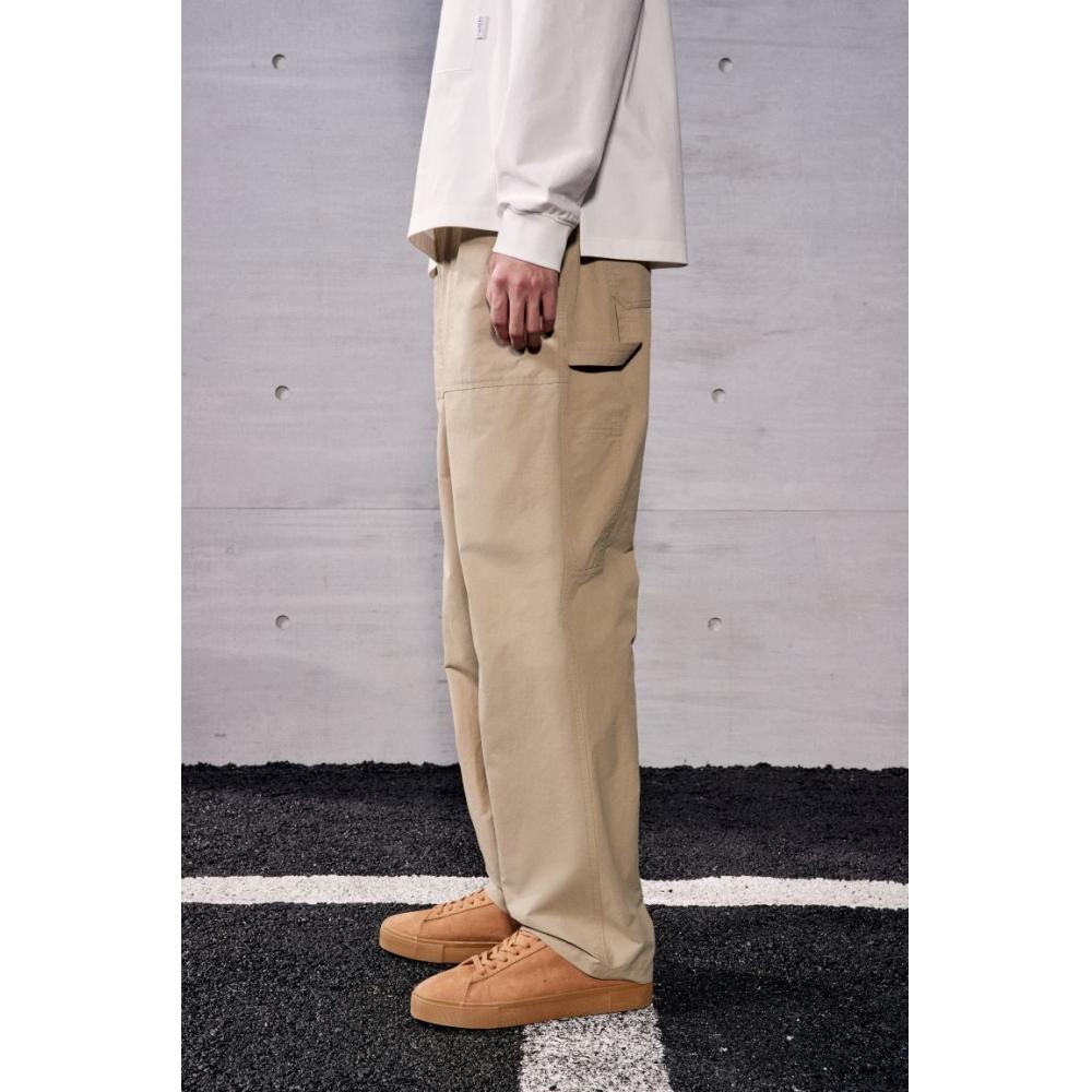 H M HaMMer Tab Pants Loose Fit Beige