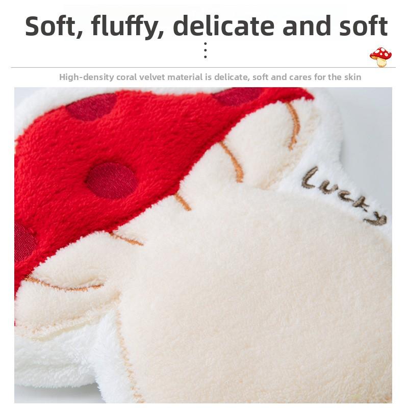 Cute Absorbent Hanging Thickened Bathroom Kitchen Hand Washing Small Towel