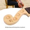 Cello   Strap Nylon AntiSlip Belt Wood   Holder Musical Instrument Accessories(Wood Color )